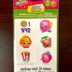 Shopkins tattoos